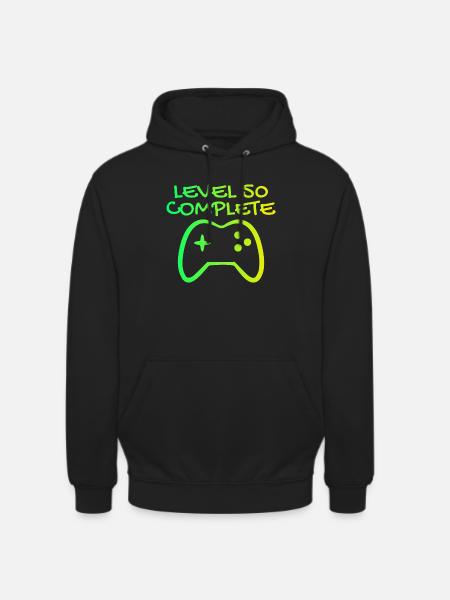 50th Birthday Level 50 Complete - Unisex Hoodie - black