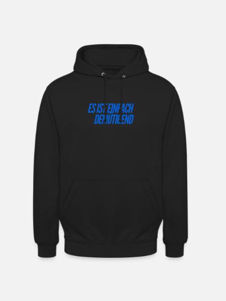 wie demütigend - Unisex Hoodie - Schwarz