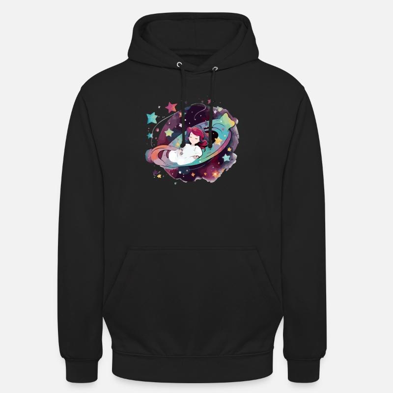 Mary dans l espace - Sweat-shirt à capuche unisexe - noir