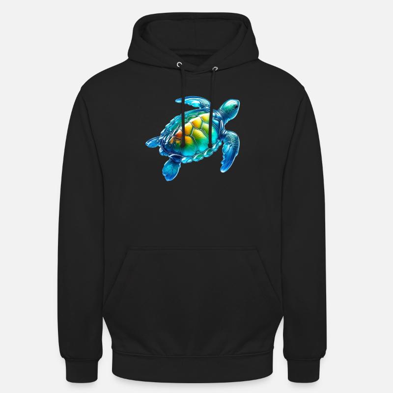 Turtle - Unisex Hoodie - black