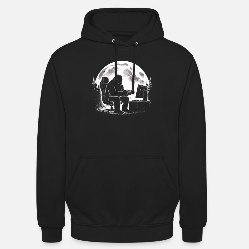 Bigfoot Gamer - Luvtröja unisex - svart
