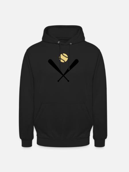 Baseball - Unisex Hoodie - black
