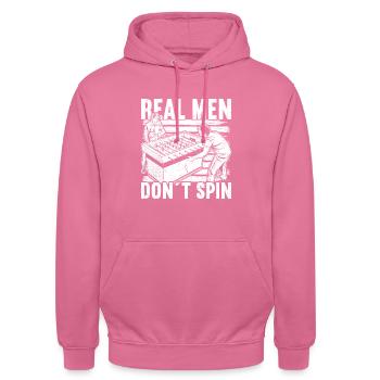 Tischfußball - Unisex Hoodie - Pink - Vorne - Alina (178cm) & Michal (187cm)