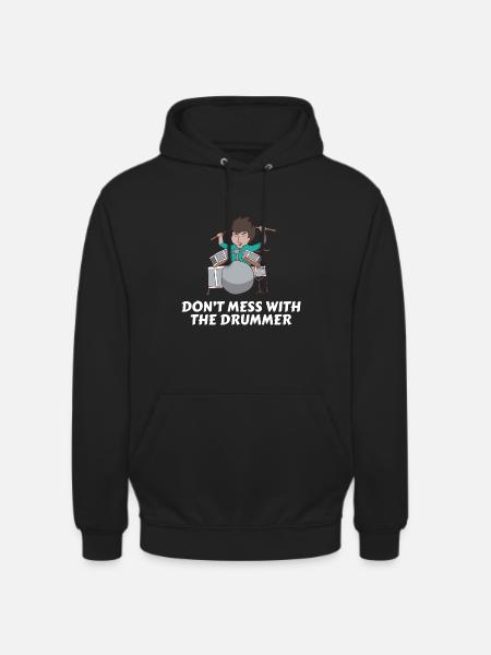 Drums Drummers Drummers - Unisex Hoodie - black