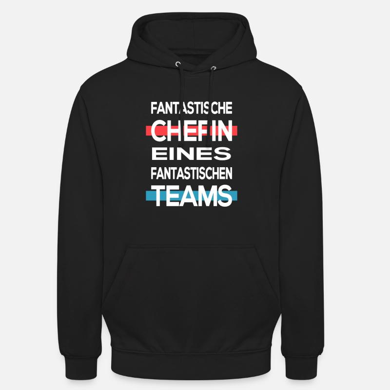 Chefin Vorgesetzte Team - Unisex Hoodie - Schwarz