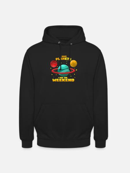 planet - Unisex Hoodie - black