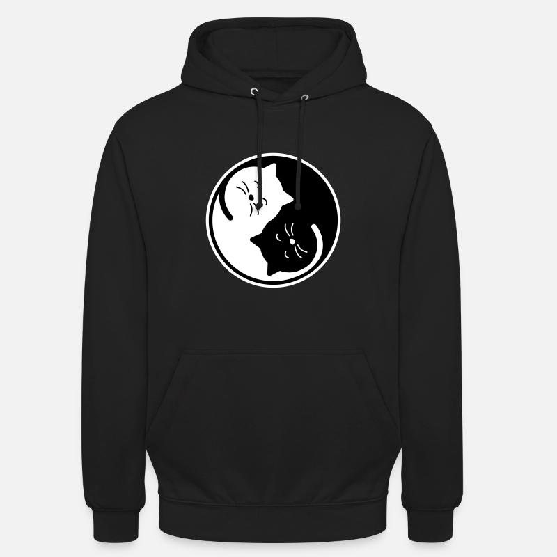 Katze - Unisex Hoodie - Schwarz