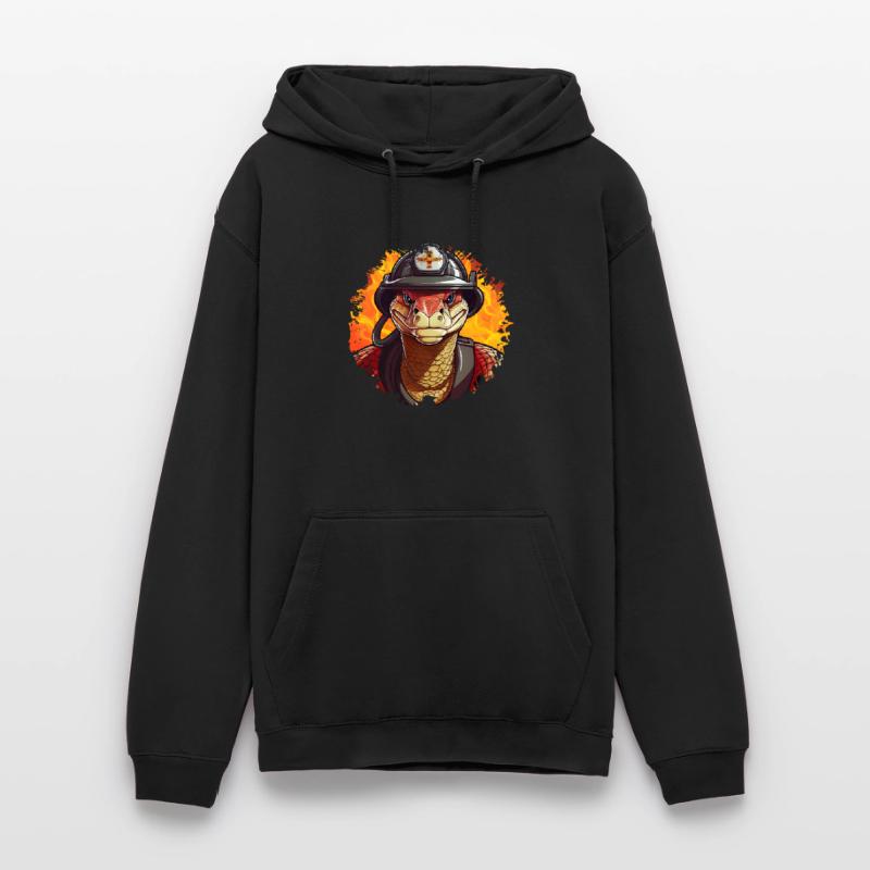Pythons Feuerwehr / Feuerwehrmann Python Unisex Hoodie
