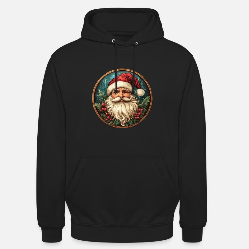 Weihnachtsmann - Unisex Hoodie - Schwarz