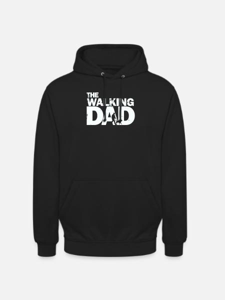 The walking dad - Unisex Hoodie - Schwarz