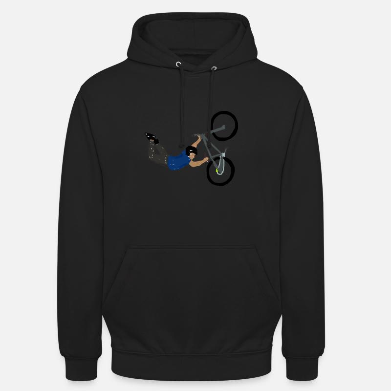 FAILWIN - Sweat-shirt à capuche unisexe - noir