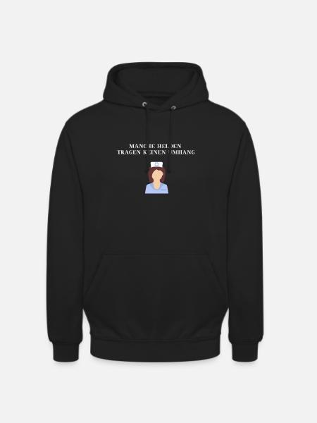 Krankenschwester Heldin Geschenkidee - Unisex Hoodie - Schwarz