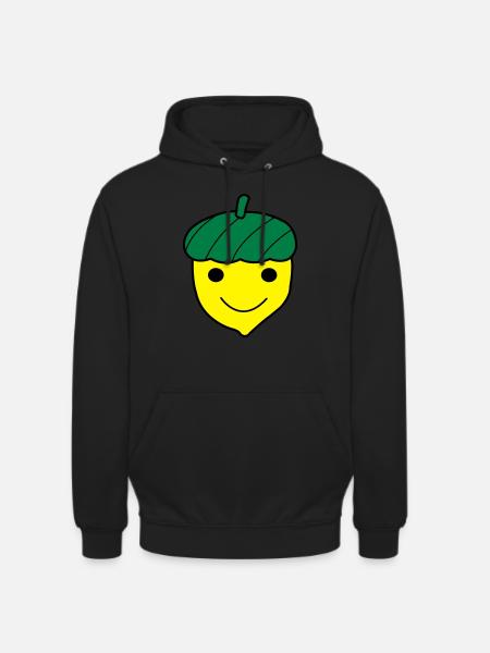 Blije Eikel - Unisex Hoodie - Schwarz