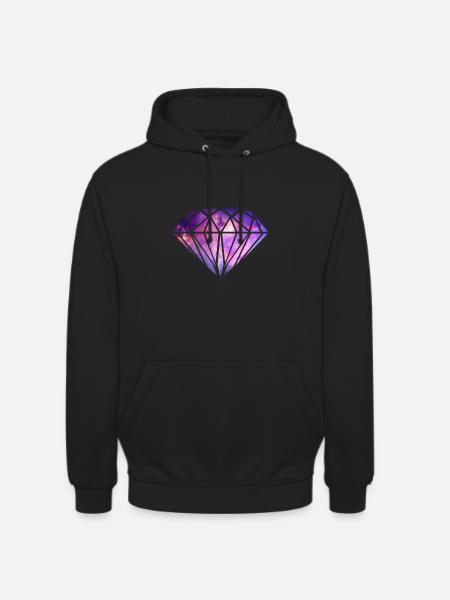 Diamond diamond - Unisex Hoodie - black