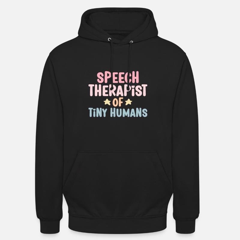 SLP Sprachpathologe Speechie - Unisex Hoodie - Schwarz