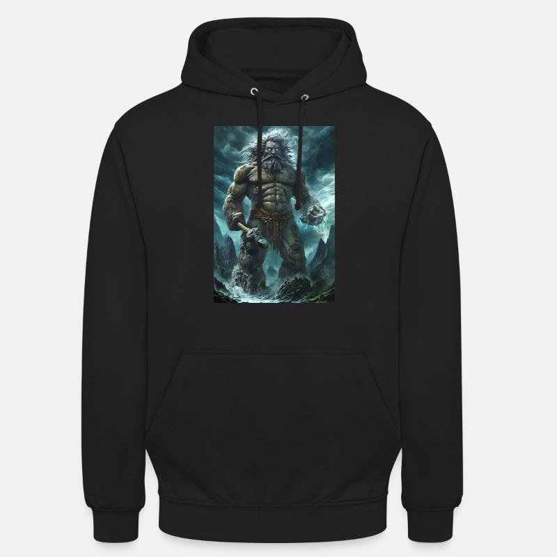 Cadeau géant géant - Sweat-shirt à capuche unisexe - noir