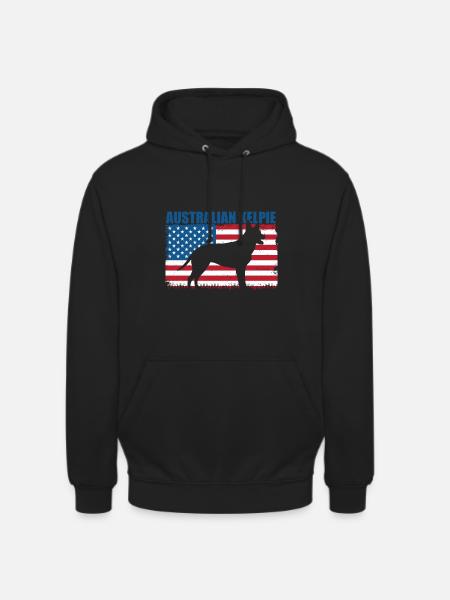 Australian Kelpie - Unisex Hoodie - black