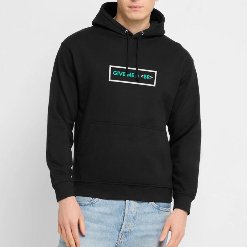 Codage Humour Drôle Programmeur Cadeau HTML Break Tag Sweat-shirt à capuche unisexe
