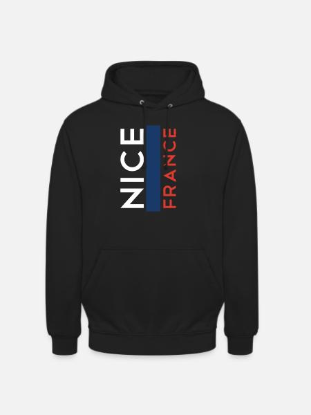 Nizza Frankreich Nice France - Unisex Hoodie - black
