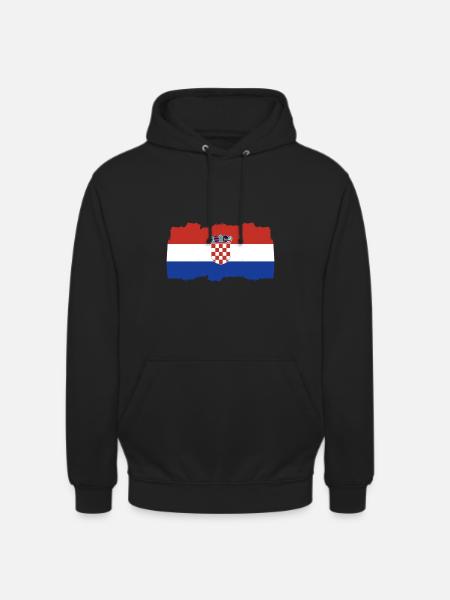 Croatia Serbian - Unisex Hoodie - black