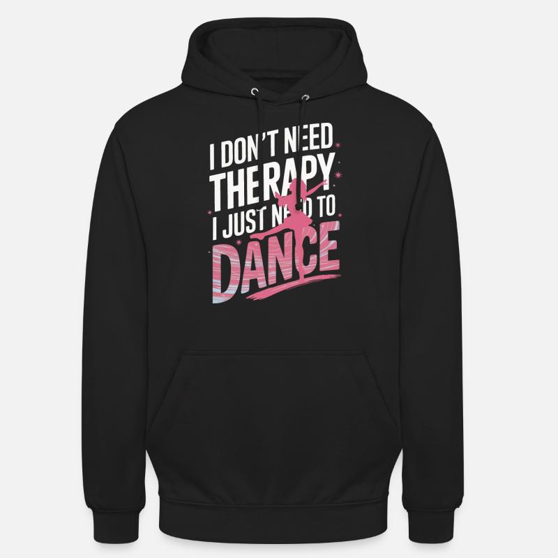 Dancing Dancers Dancing - Unisex Hoodie - black