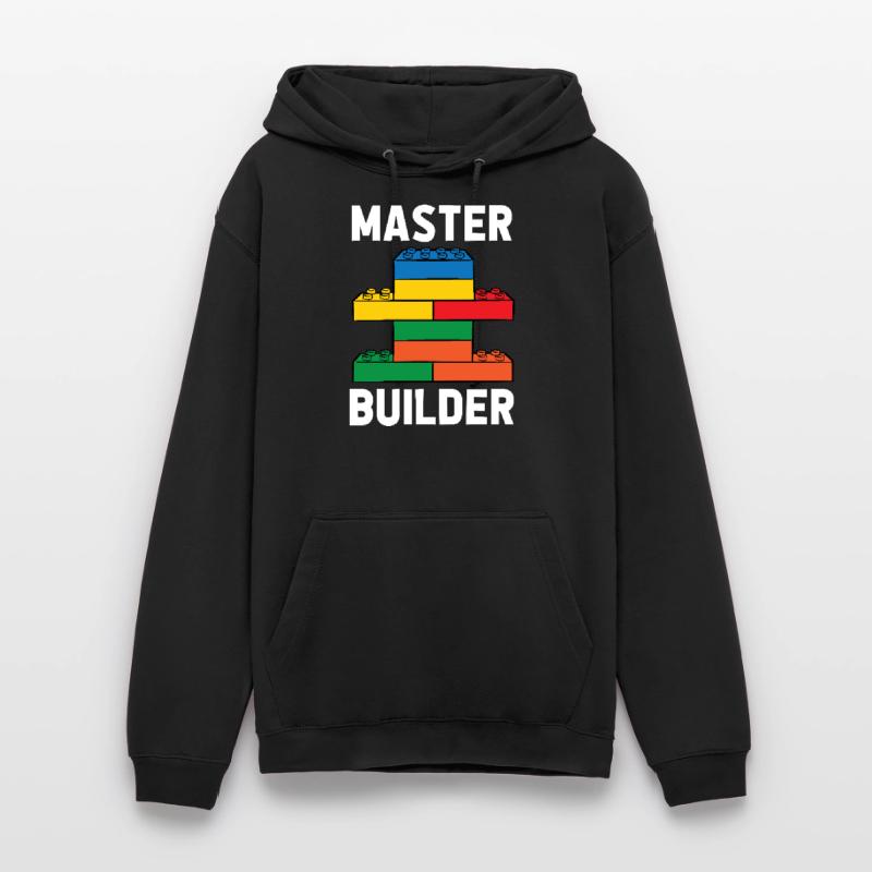 Constructeur de briques Bâtiment en briques Maître constructeur Sweat-shirt à capuche unisexe