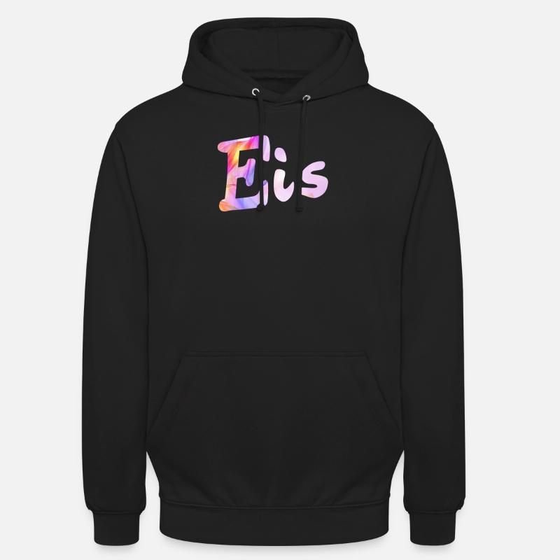 Eis - Unisex Hoodie - Schwarz