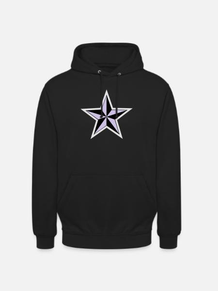 Stern - Rock´n´Roll - Unisex Hoodie - Schwarz