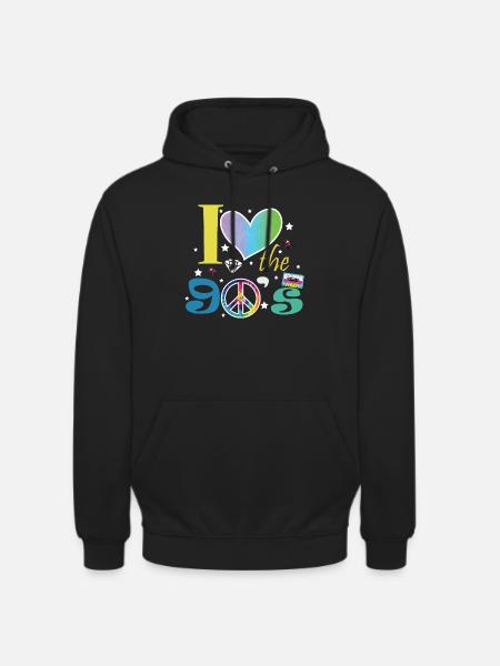 1990s Proverbs 90s Gift Idea - Unisex Hoodie - black