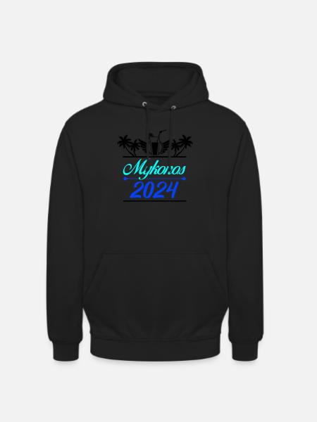 Mykonos 2024 - Unisex Hoodie - black