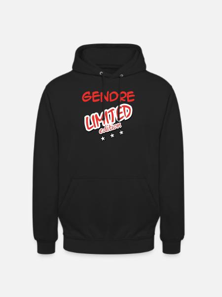 GENDRE LIMITED EDITION - Unisex Hoodie - black
