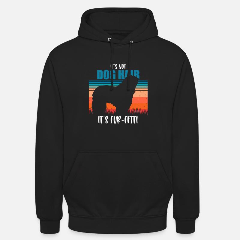 Bergamo Shepherd Dog - Unisex Hoodie - black