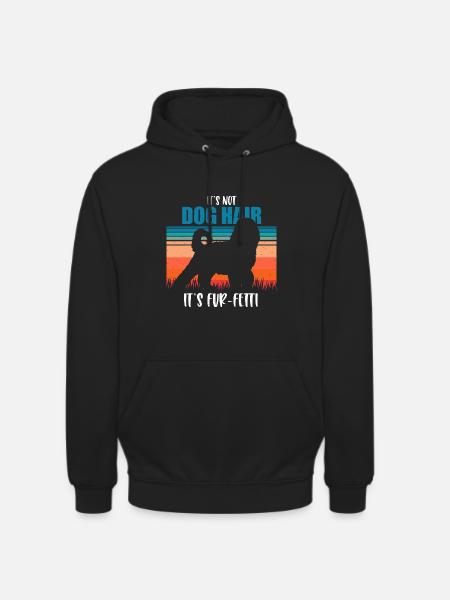 Bernedoodle Dog - Unisex Hoodie - black