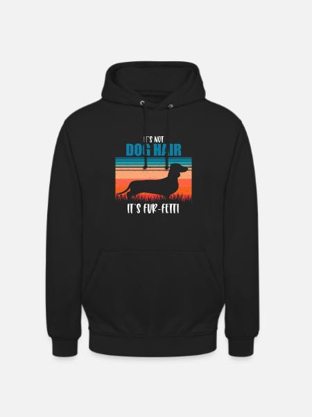 Dachshund - Unisex Hoodie - black