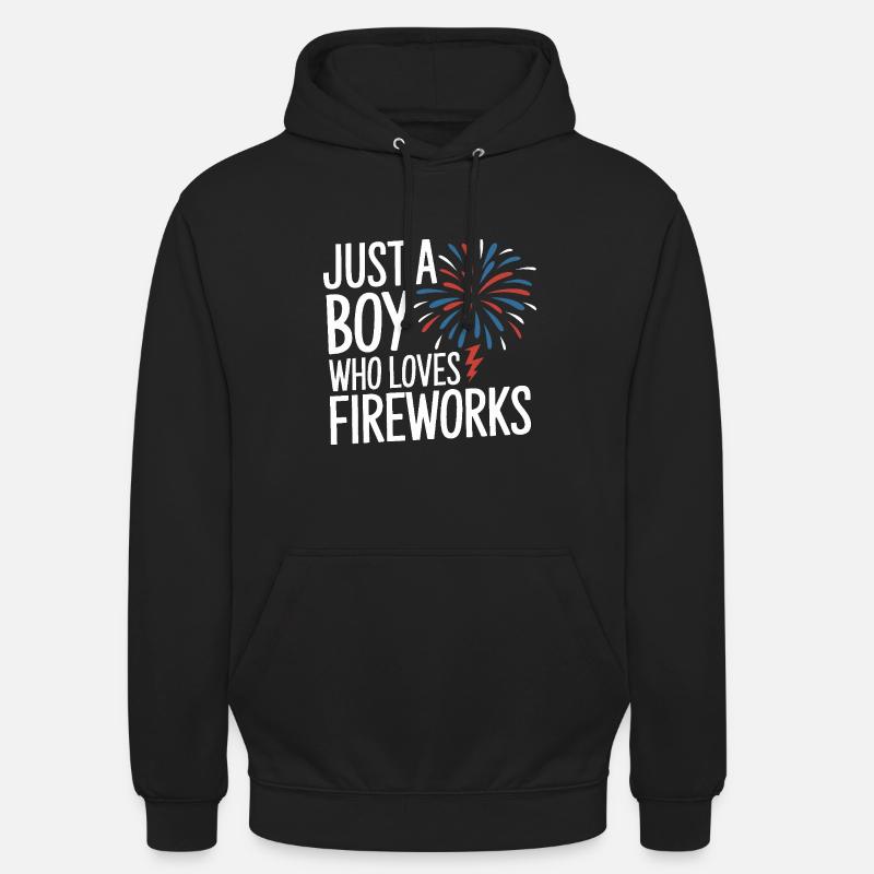 Pyrotechnics Fireworks Pyrotechnics - Unisex Hoodie - black