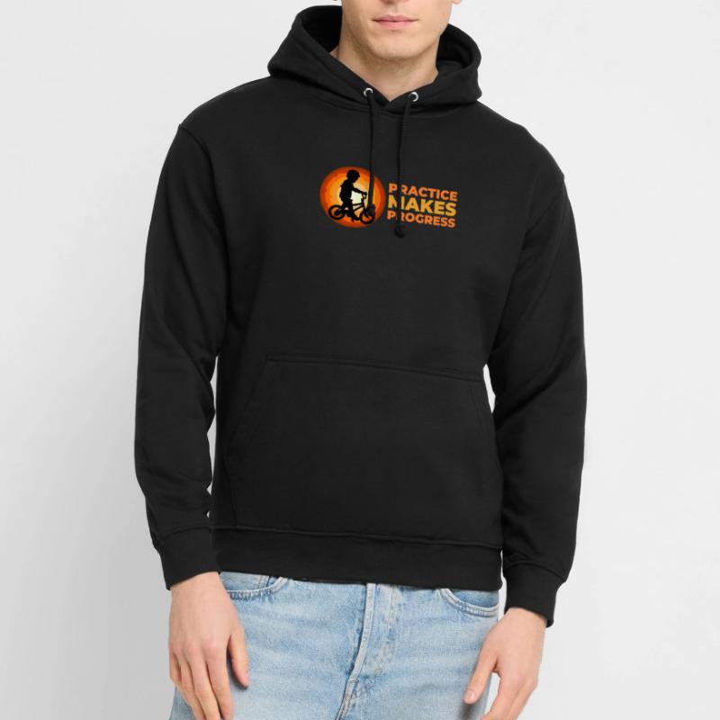 Practice makes progress Unisex Hoodie