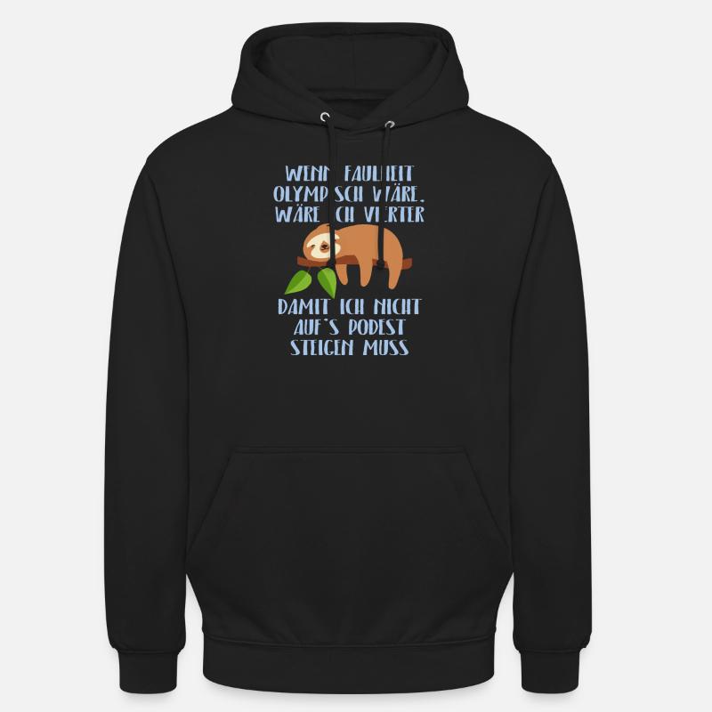 indolence - Sweat-shirt à capuche unisexe - noir