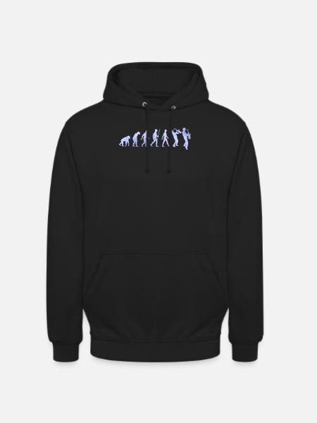 Saxophones - Sweat-shirt à capuche unisexe - noir