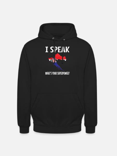 Croatia - Unisex Hoodie - black
