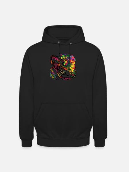 Dragon - Unisex Hoodie - black