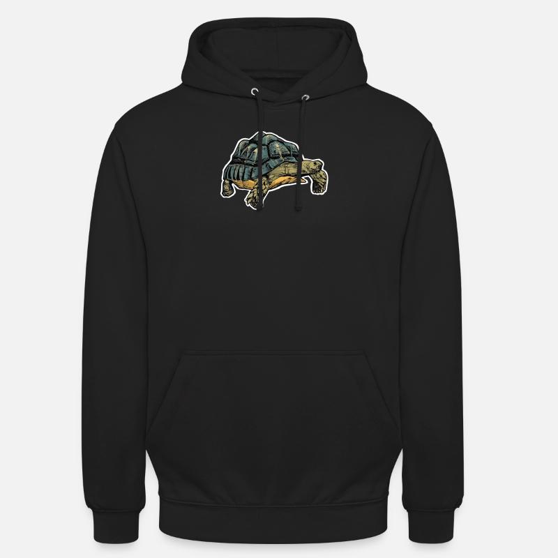 Schildkröte - Unisex Hoodie - Schwarz