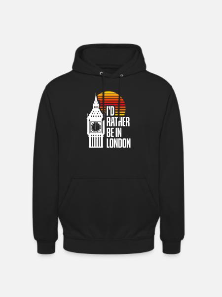 London - Unisex Hoodie - black