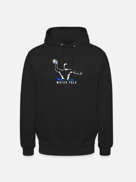 water polo - Sweat-shirt à capuche unisexe - noir