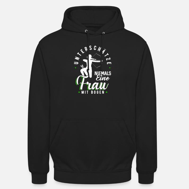 Bogenschießen - Unisex Hoodie - Schwarz