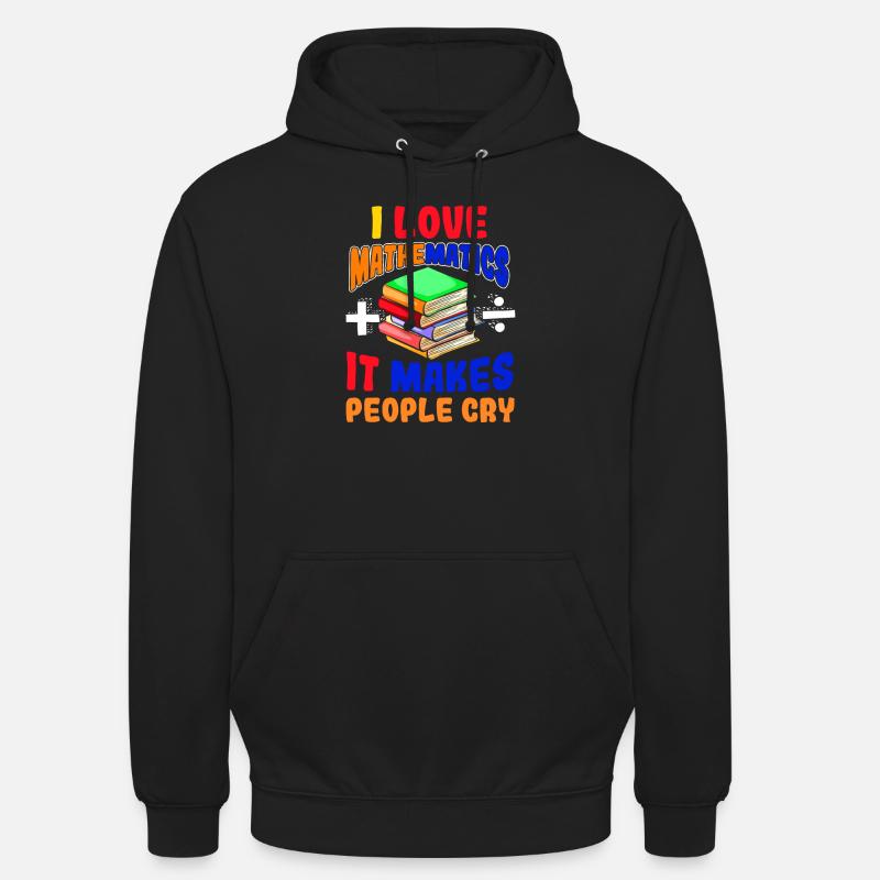 Mathematik - Unisex Hoodie - Schwarz