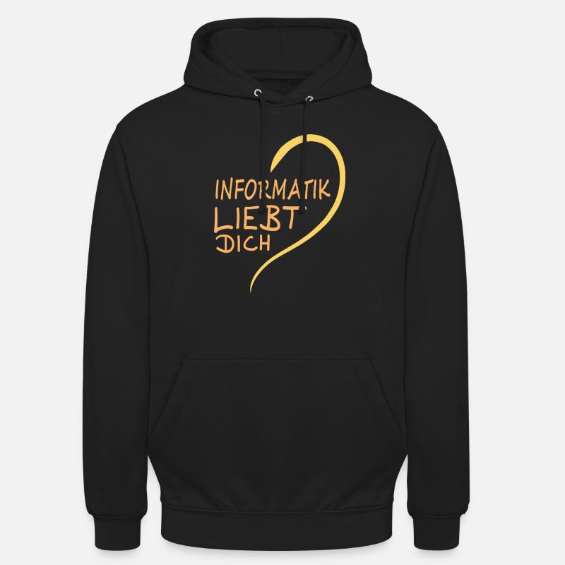 Informatik - Unisex Hoodie - Schwarz