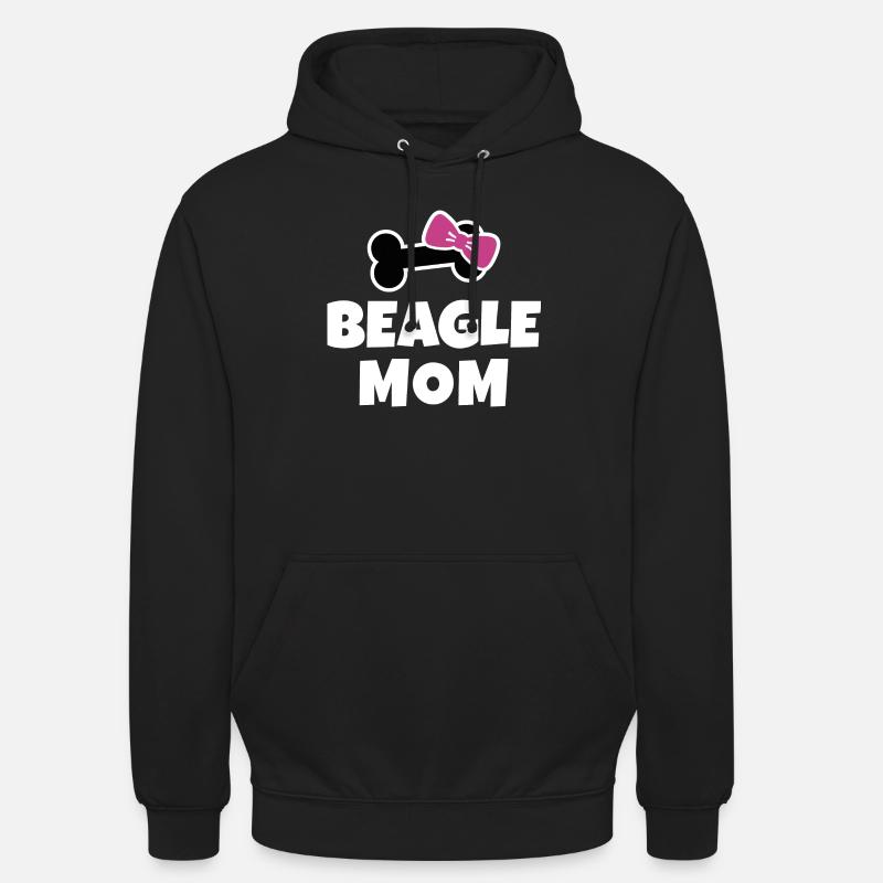 Beagle Mom - Unisex Hoodie - black