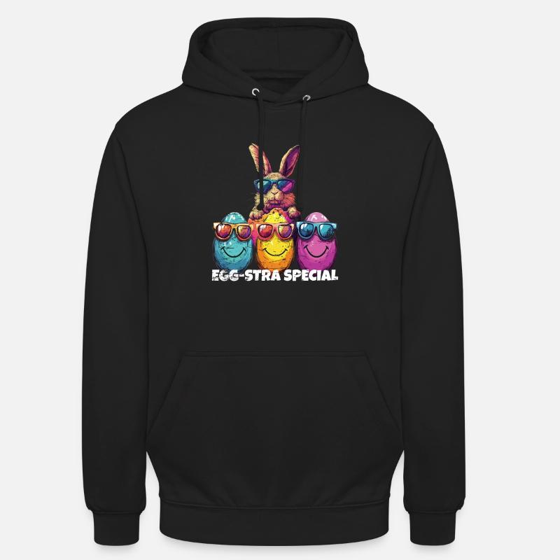 Egg-stra Spezial Ostereier - Unisex Hoodie - Schwarz