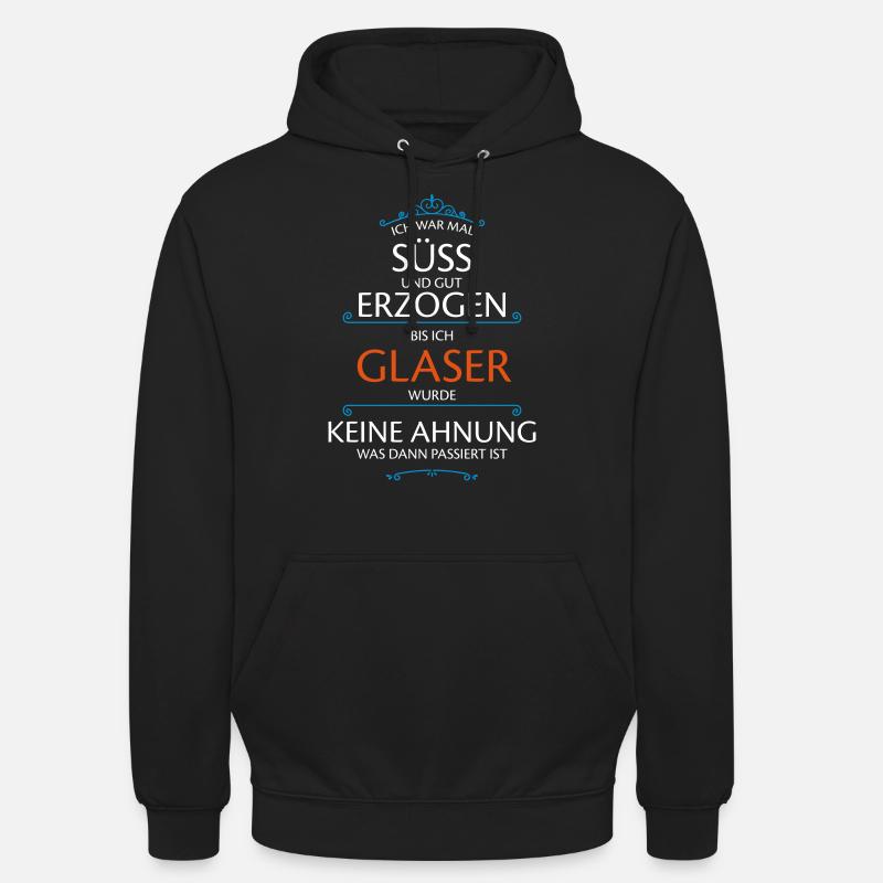 Glaser Beruf - Unisex Hoodie - Schwarz