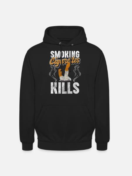 Smokers Smoke Smoking ban Consumption - Unisex Hoodie - black